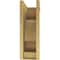 Ekena Millwork 9"W x 18"D x 27"H Classic Alma Rough Cedar Woodgrain TimberThane Corbel, Primed Tan CORUR09X18X27ALMRCPR - alternate 5